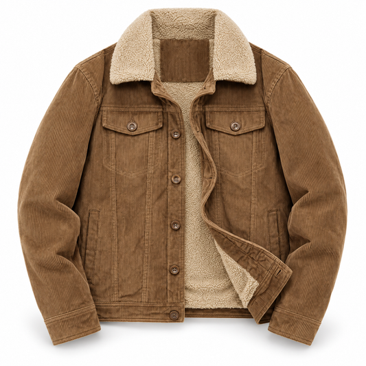 Wycliffe Sherpa-Lined Corduroy Jacket